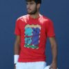 Carlos Alcaraz 2025 US Open Red T-Shirt