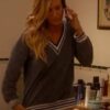 And Just Like That S3 Sarah Jessica Parker Grey Sweater