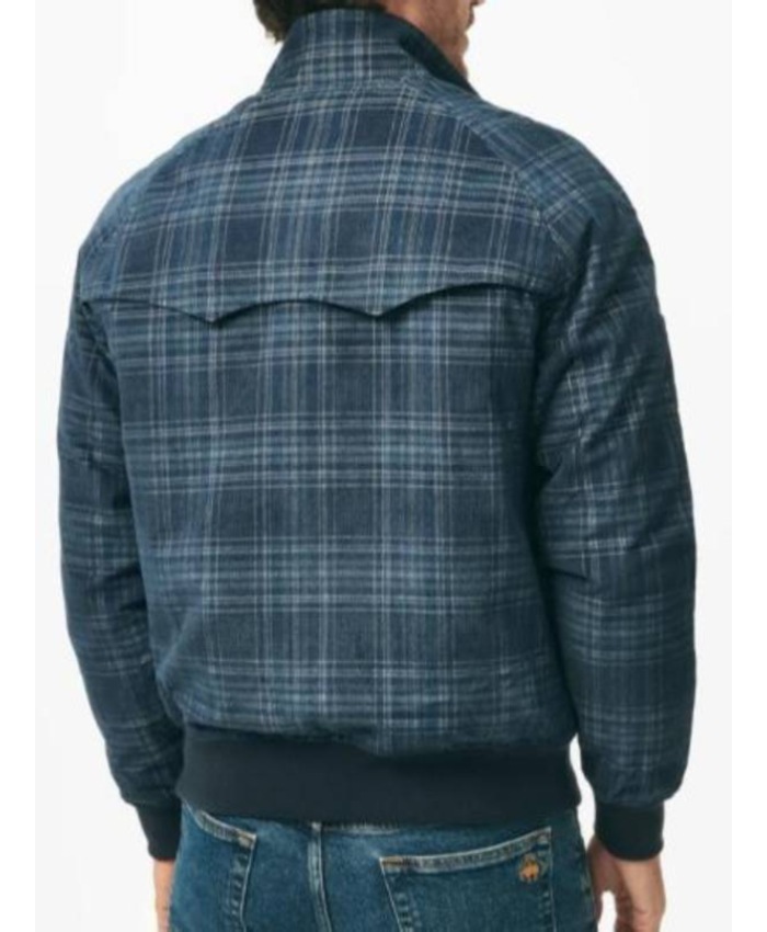 TV-Series Caught In The Act Double Life S01 Hasani Plaid Jacket