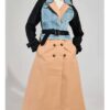 Tamar Braxton TV Series Caught In The Act Double Life 2025 Mixed Media Trench Coat