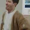 Shop TV-Series Celebrity IOU S10 Shaun White Brown Mohair Cardigan