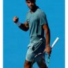 Carlos Alcaraz Cincinnati Open 2025 T-Shirt In Blue Buy in Sale