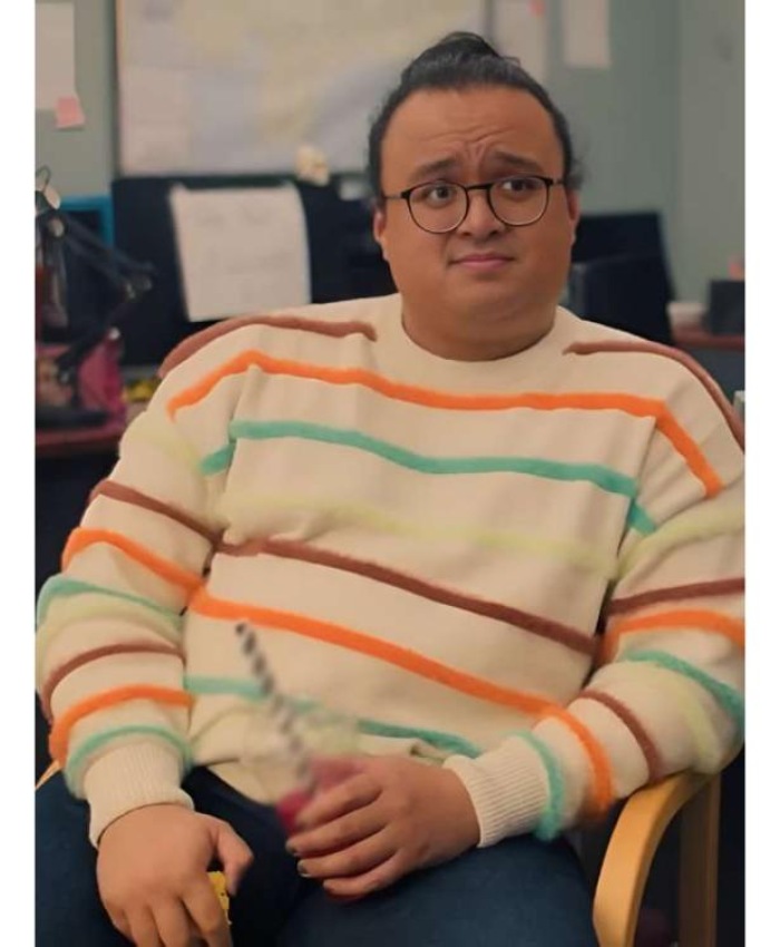 Bailey Poching North Of North 2025 Multicolor Stripe Sweatshirt