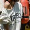 Shop Dairy Boy Cut Off Nantucket Island Crewneck Sweatshirt