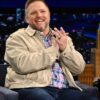 Shop Derrick Stroup TV Series The Tonight Show S12 Starring Jimmy Fallon Fawn Zipper Jacket