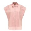 TV-Show Dois às 10 Cristina Ferreira Applique Collar Shirt