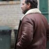 Buy Dr. Death S02 Edgar Ramirez Brown Shearling Leather Jacket