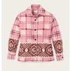 Resident Alien S4 Elizabeth Bowen Pink Plaid Shacket
