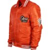 Elvis In Concert Orange Button-Up Striped Jacket
