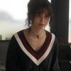 Shop Emily Alyn Lind TV Series We Were Liars 2025 Cadence Sinclair Eastman Cable Knit Sweater
