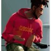 Jabari Entergalactic Kid Cudi Red Hoodie