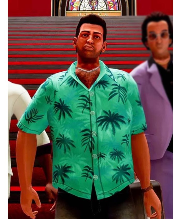 Grand Theft Auto Vice City Tommy Hawaiian Shirt