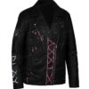 Buy It Alexa Bliss FrIENDs 4 EVER Black Biker Biker Leather Jacket