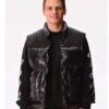 Power Book II Brayden Weston Ghost S04 Black Puffer Vest