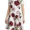 Good Morning America Linsey Davis White Floral Dress