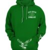 Unisex Zach Bryan Philadelphia Eagles Green Hoodie
