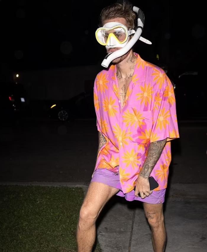 Justin Bieber Scuba Diver Halloween Costume