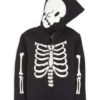 Halloween Black Skeleton Hoodie