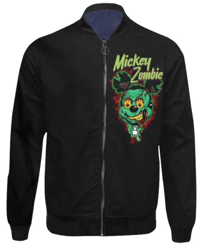 Halloween Horror Zombie Bomber Jacket
