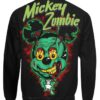 Halloween Horror 2025 Zombie Bomber Black Jacket