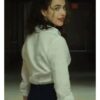 Honey Don’t! Margaret Qualley White Shirt