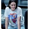 WNBA Indiana Fever vs Wings Caitlin Clark White Freddy Fever Shirt