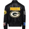 Jeff Hamilton Green Bay Packers Full Leather Jacket