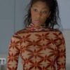 Shop Jessica Williams TV Series Shrinking S02 Printed Turtleneck