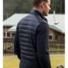 Shop Tracker 2024 Justin Hartley Blue Down Jacket