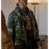 Power Book III Raising Kanan Tv Series S04 Mekai Curtis Camouflage Jacket