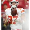 Travis Kelce Kansas City Chiefs NFL Preseason White Jersey