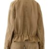 Shop Kate Vernon Tv Series Helen Sullivan’s Crossing Beige Cotton Jacket