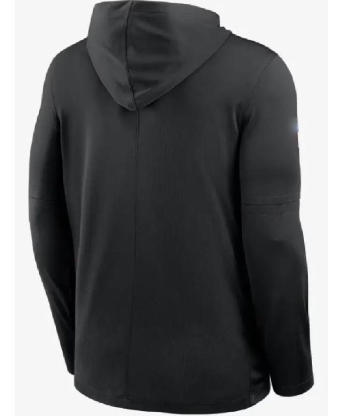 Kellen Moore New Orleans Saints Pure Fury Sideline Black Hoodie