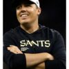 Kellen Moore New Orleans Saints Pure Fury Sideline Fleece Hoodie