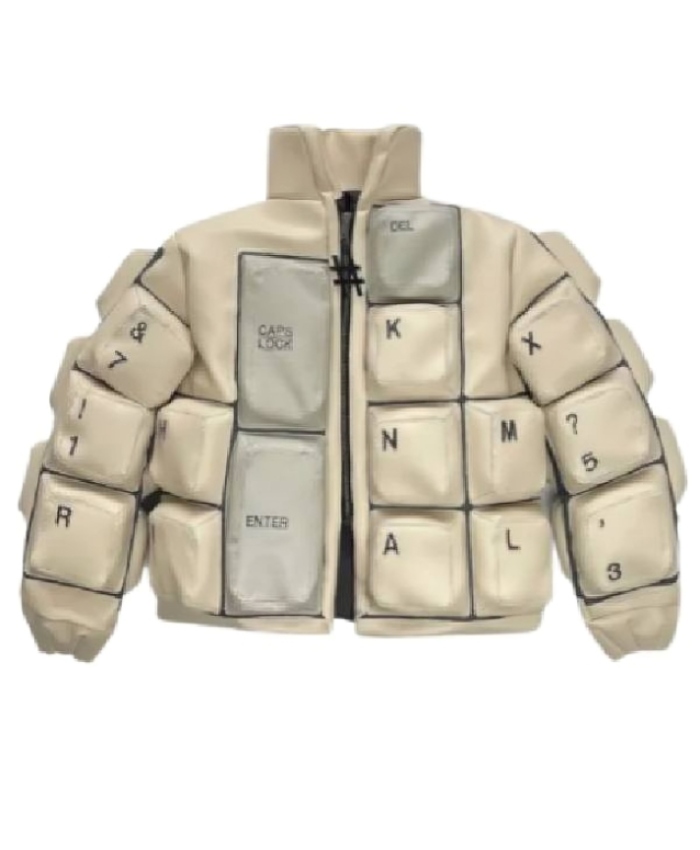 The Keyboard Puffer Jacket