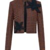 And Just Like That S3 Charlotte York Checked Orchid Jacket