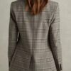 Shop Leanne 2025 Kristen Johnston Plaid Blazer
