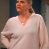 Shop TV Series Leanne S01 Kristen Johnston V-Neck Sweater