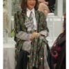 And Just Like That S03 Nicole Ari Parker Plaid Coat