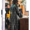 Mabel Mora Only Murders In The Building S05 Selena Gomez Leather Studded Coat