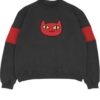 Shop Marceline Cat GrayRed Sweater - Unisex
