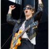 American Singer Mark Foster Lollapalooza Chicago Music Festival 2025 Leather Jacket