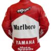 Get Marlboro Yamaha Red Genuine Leather Jacket