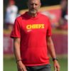 Kansas City Chiefs Training Camp Matt Nagy Red Hoodie