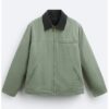 Ben Feldman TV Series Mayfair Witches S02 Sam Larkin Green Cotton Jacket
