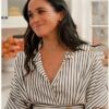 With Love Meghan S2 Meghan Markle Striped Dress