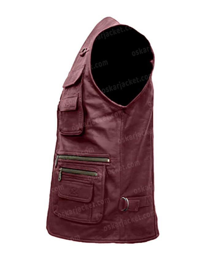 Mens Pockets Military Waistcoat Work Utility Vest