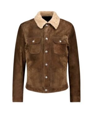Mens Suede Leather Jacket