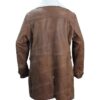 Order Mens Dark Knight Brown Bane Distressed Leather Coat