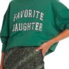 The Valley Michelle Saniei Green Sweatshirt